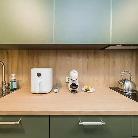 Lägenhetshotell Zaliakalnio Terasos Apartamentai 2 3*