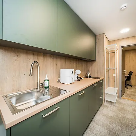 Lägenhetshotell Zaliakalnio Terasos Apartamentai 2 3*